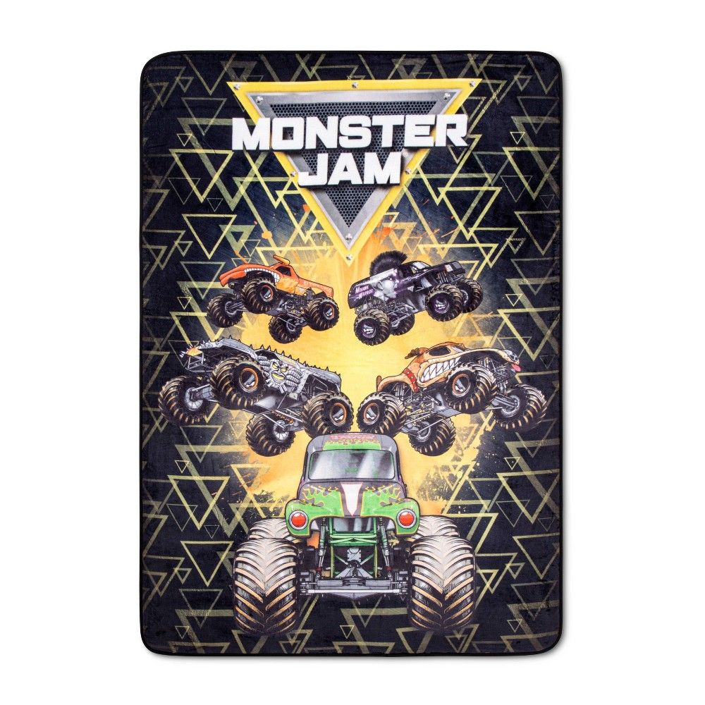 Monster Jam Twin Blanket | Target