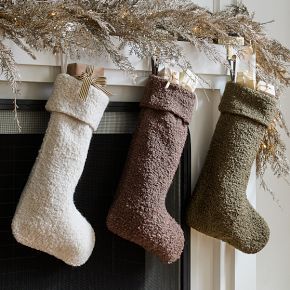 Boucle Stocking | West Elm (US)