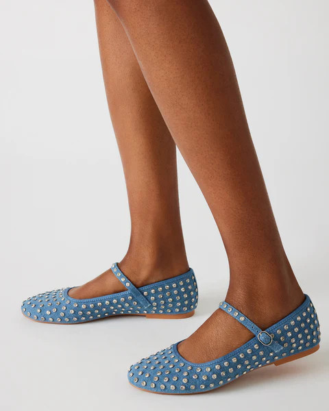 VINETTA DENIM RHINESTONES | Steve Madden (US)