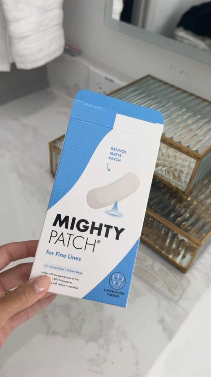 I really do love these mighty patches for fine lines because I don’t believe in getting filler and the boost of retinol in these has really made a difference. I just put them on before I go to bed.

#LTKBeauty #LTKStyleTip #LTKFindsUnder50