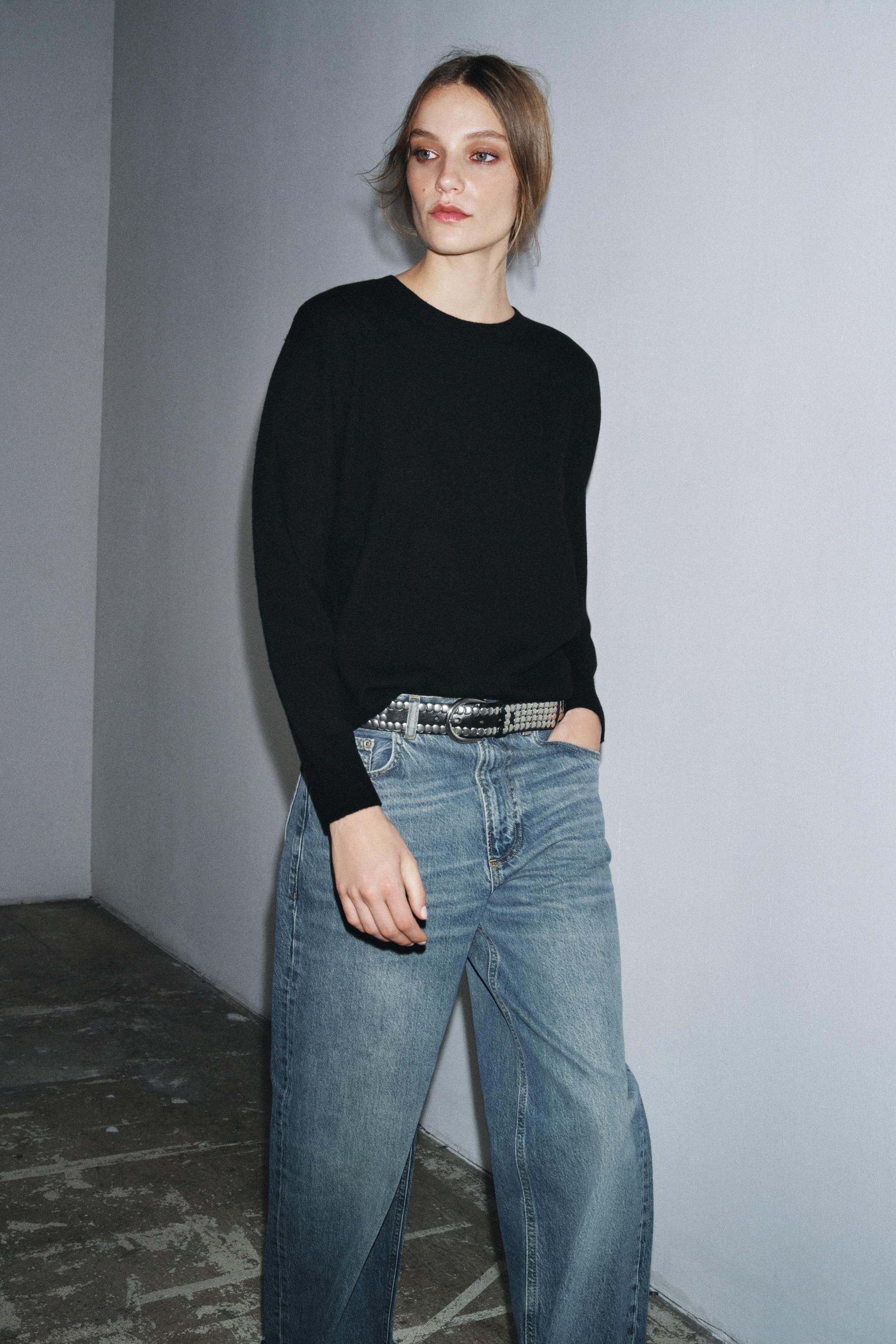 100% EXTRA SOFT WOOL JUMPER | Zara US