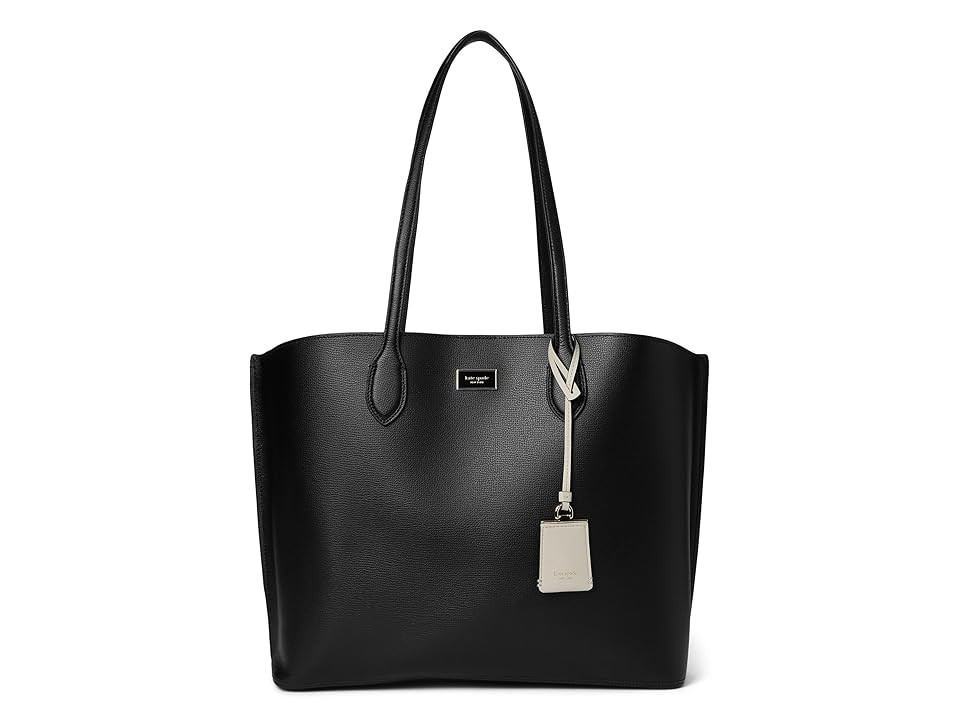 Kate Spade New York Suite Work Tote Bag Tote Handbags Black, Leather | Zappos
