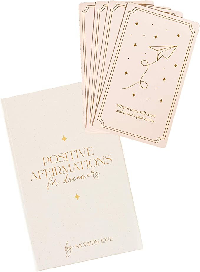 Affirmation Deck - 40 Positive Cards for Women - Inspirational and Motivational Daily Quotes - Pe... | Amazon (US)