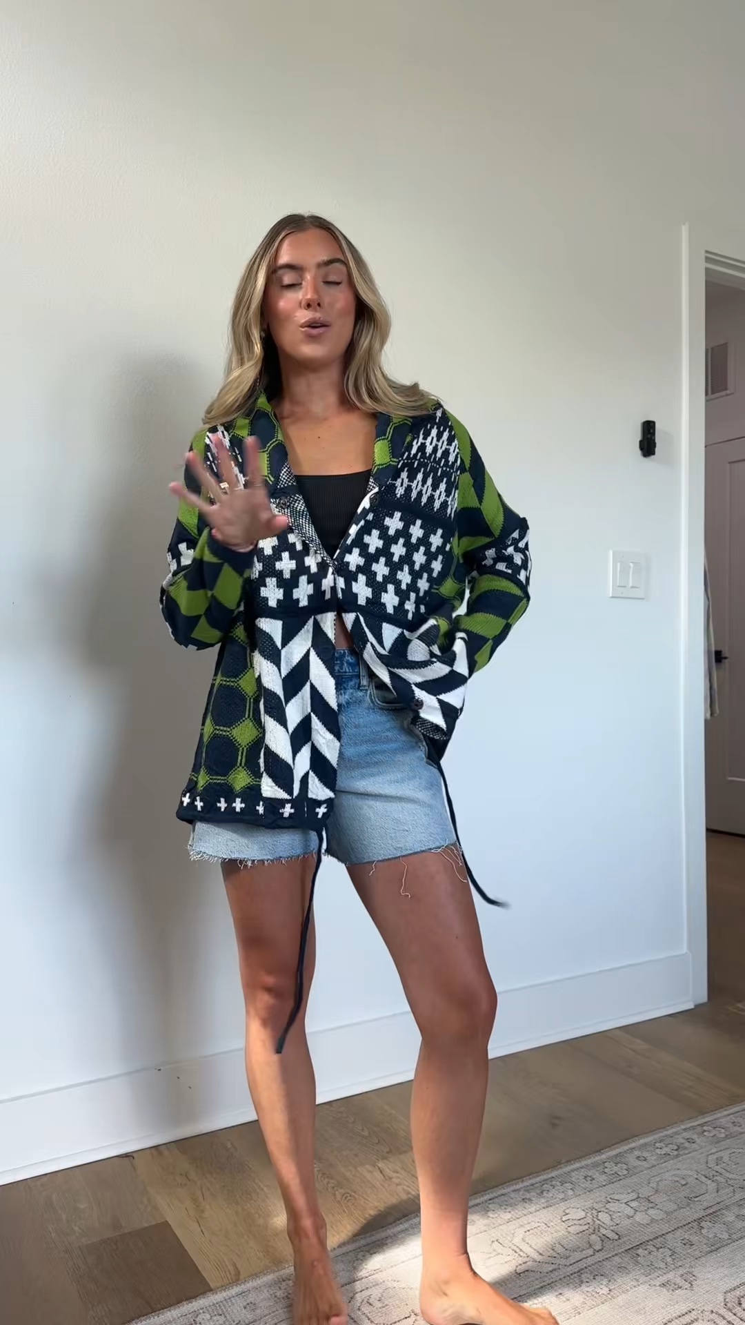 Amazon size small Cardigan Sweaters for Women Button Down Shawl Collar Oversized Sweater Coats Y2k Print Cardigans Fall Fashion

#LTKootd #LTKSeasonal #LTKSaleAlert