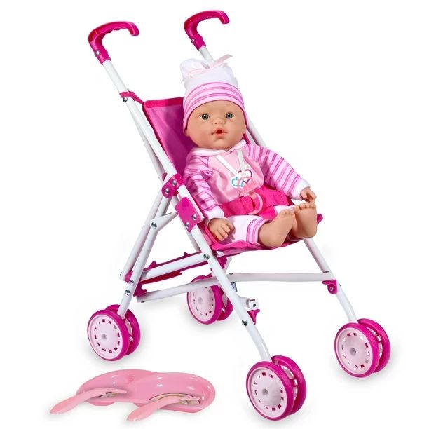 Loko Toys - Sweet Baby Doll Stroller Playset - Walmart.com | Walmart (US)