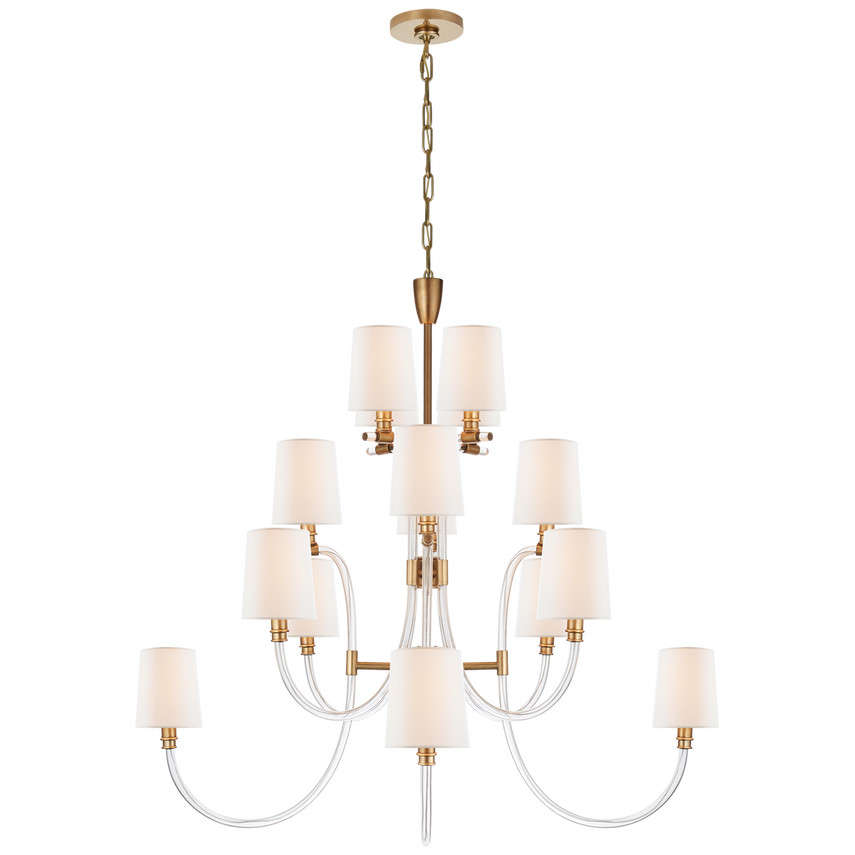 Clarice Large Chandelier | Visual Comfort