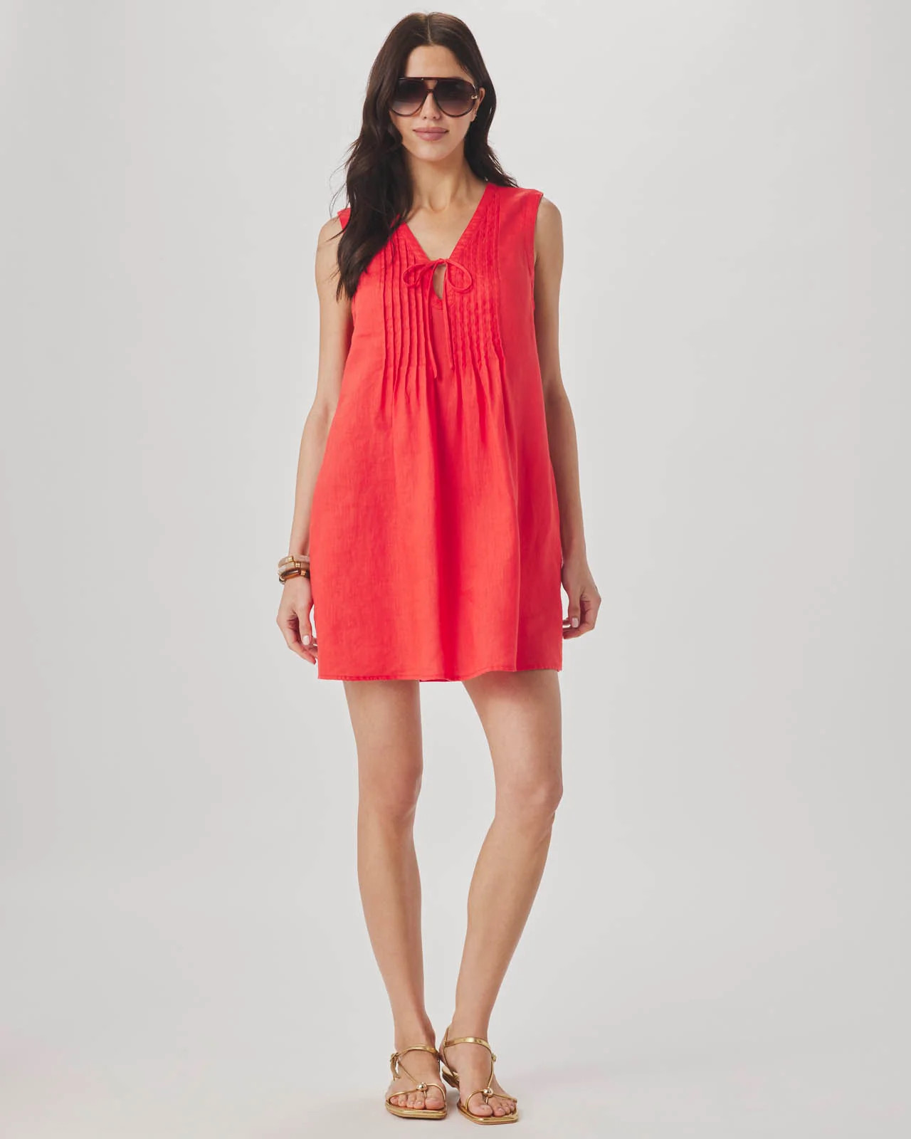 Stella Linen Mini Dress | Spiffy & Splendid