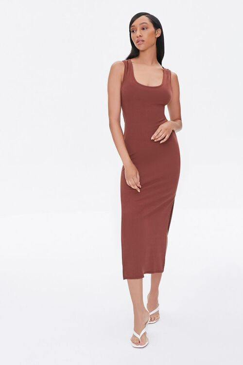 Self-Tie Cutout Midi Dress | Forever 21 (US)