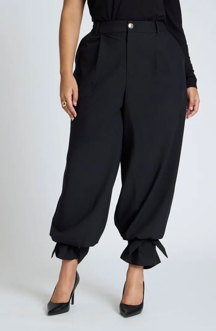 High Waist Ankle Tie Pants | Nordstrom