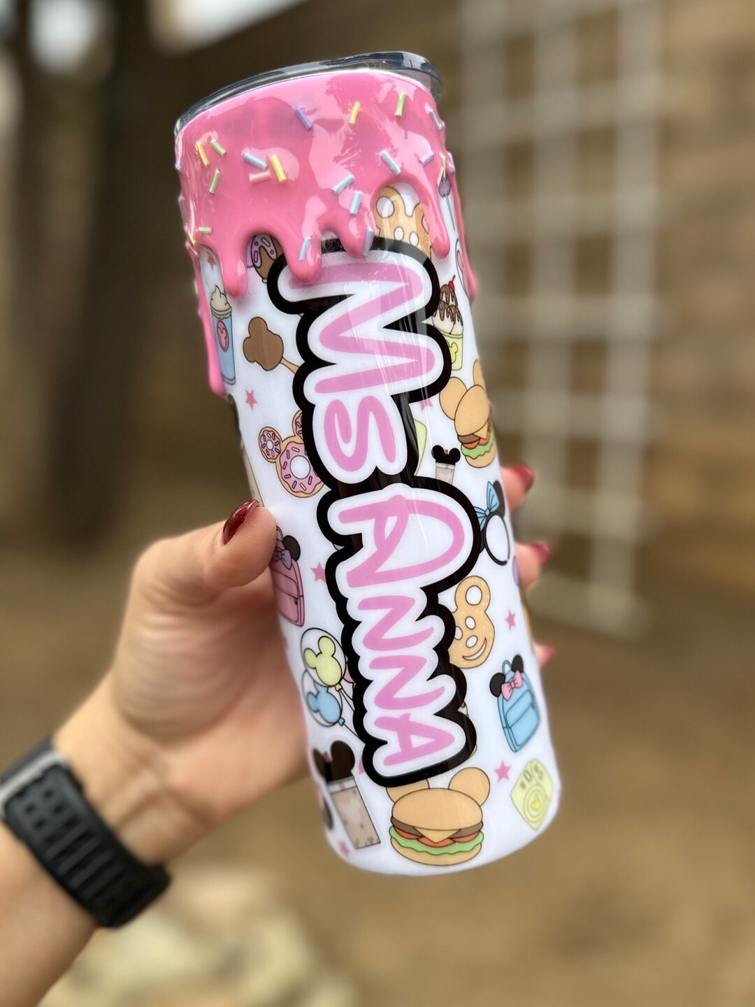 3D Snack Tumbler Snack Tumbler Travel Mug Travel Tumbler Keeps Drinks Hot or Cold for Hours - Ets... | Etsy (US)