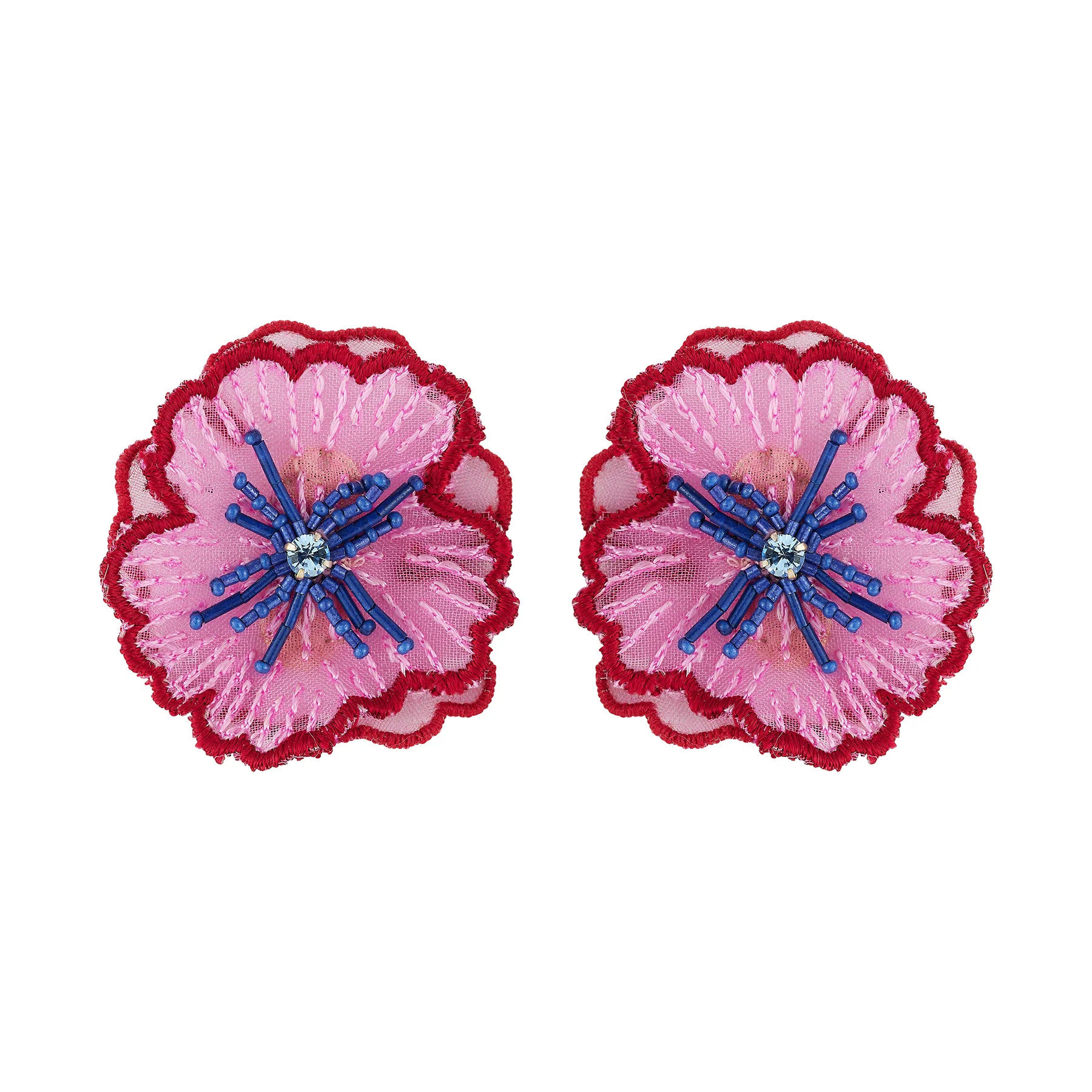 Baixa Earrings | Pink Statement Earrings | Mignonne Gavigan | Mignonne Gavigan