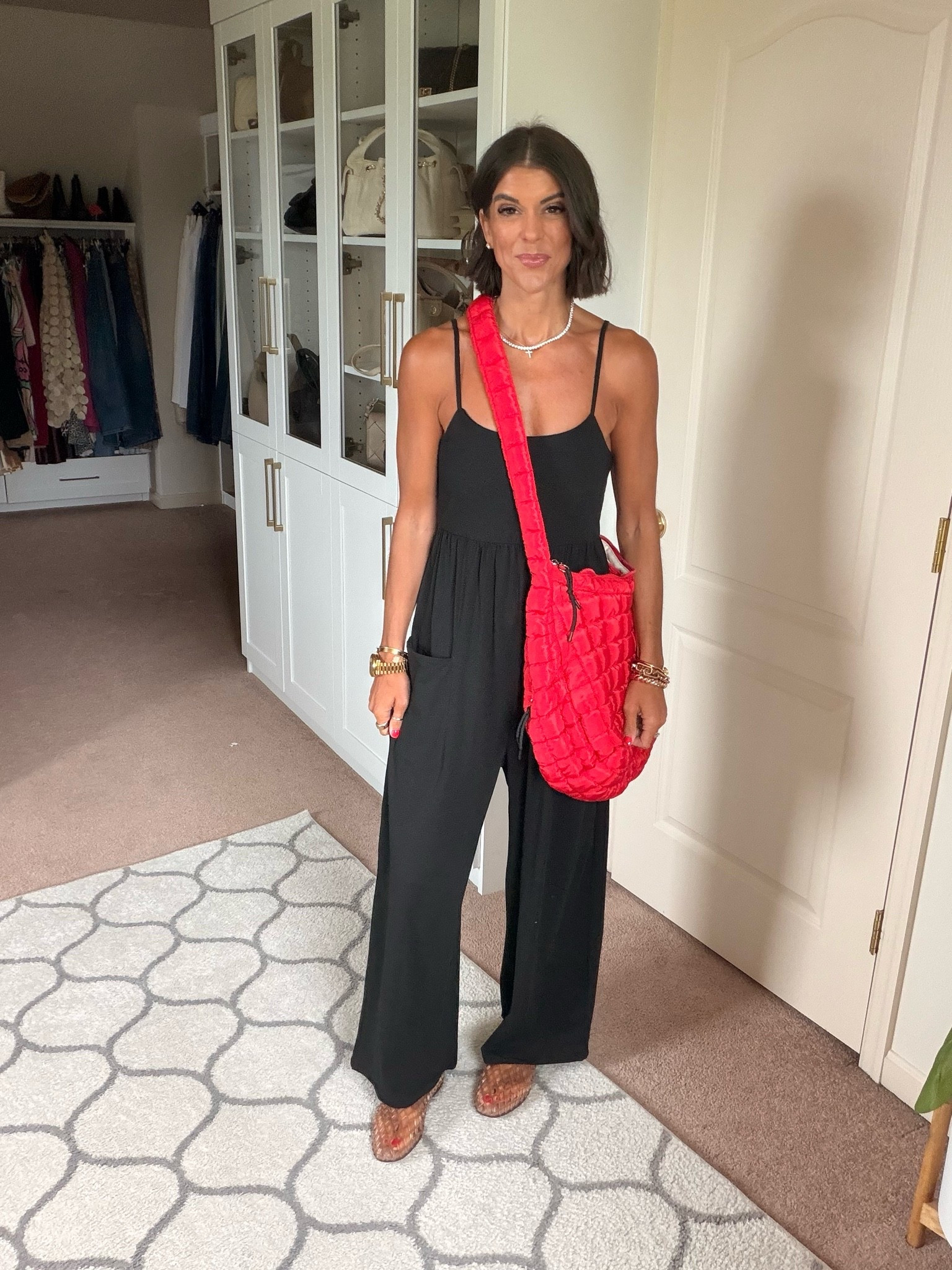 Size small in jumpsuit

#LTKdayinmylife #LTKmomlife #LTKSeasonal