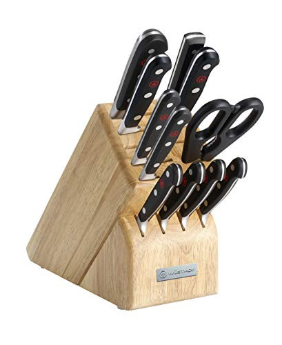 Wusthof Classic Knives Cutlery Set with Storage Block, 12 Piece | Amazon (US)