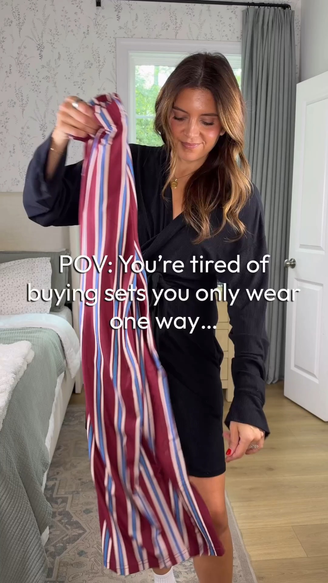 The Amazon set you’ll actually wear multiple ways!! I’m in a medium. I’m 5’7”

#LTKOver40 #LTKTall