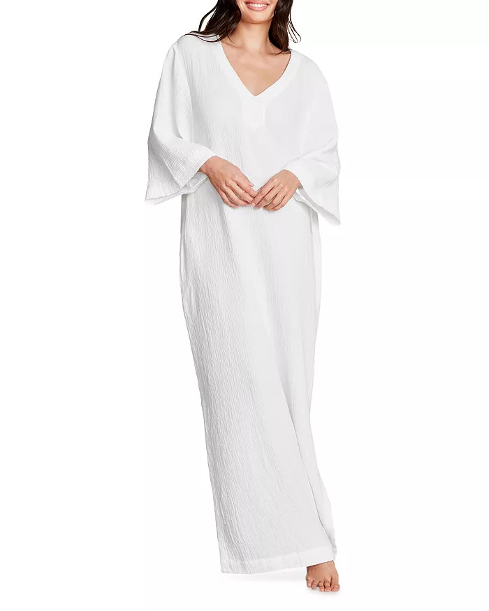 Malibu Collection Sun Soaked Crinkle Cotton Caftan | Bloomingdale's (US)