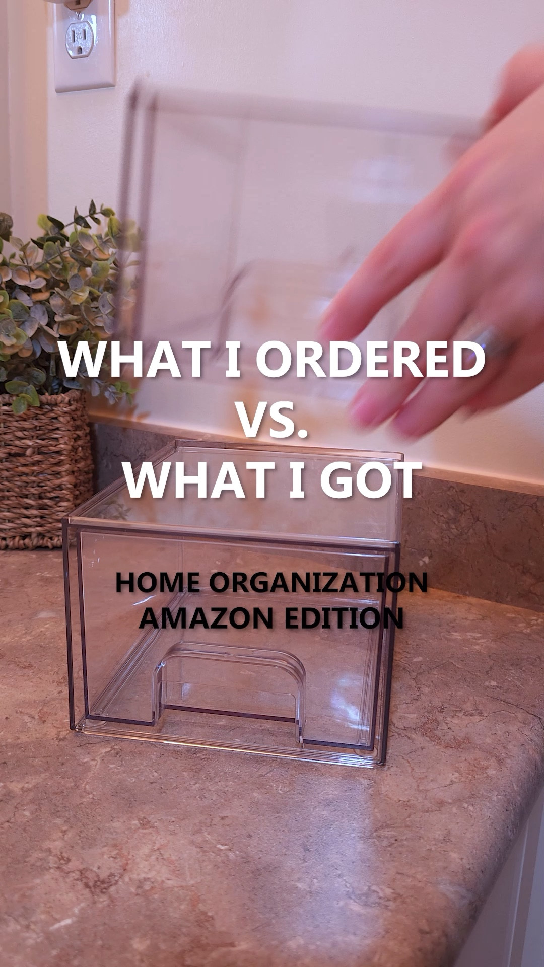 Amazon Bathroom Organization Find Acrylic Drawer

#LTKhome #LTKMostLoved #LTKfindsunder50