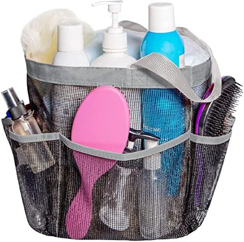 Attmu Mesh Shower Caddy for College Dorm Room Essentials, Hanging Portable Tote Bag Toiletry for ... | Amazon (US)