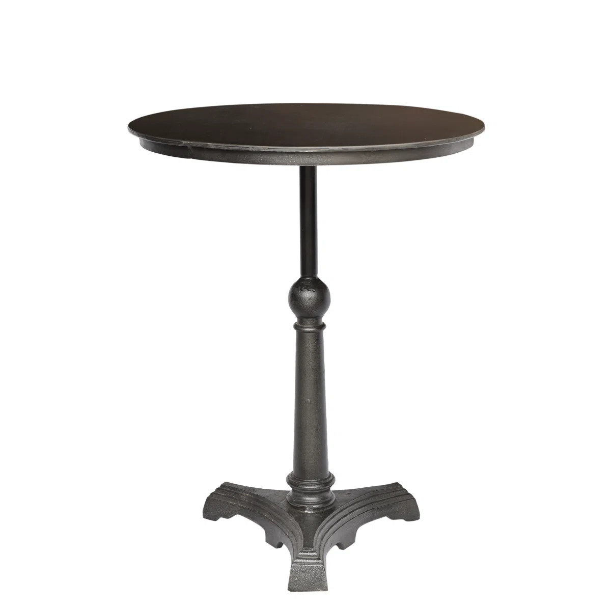 Round Metal Outdoor Bistro Table , 24'' in. W 24'' in. D | Wayfair North America