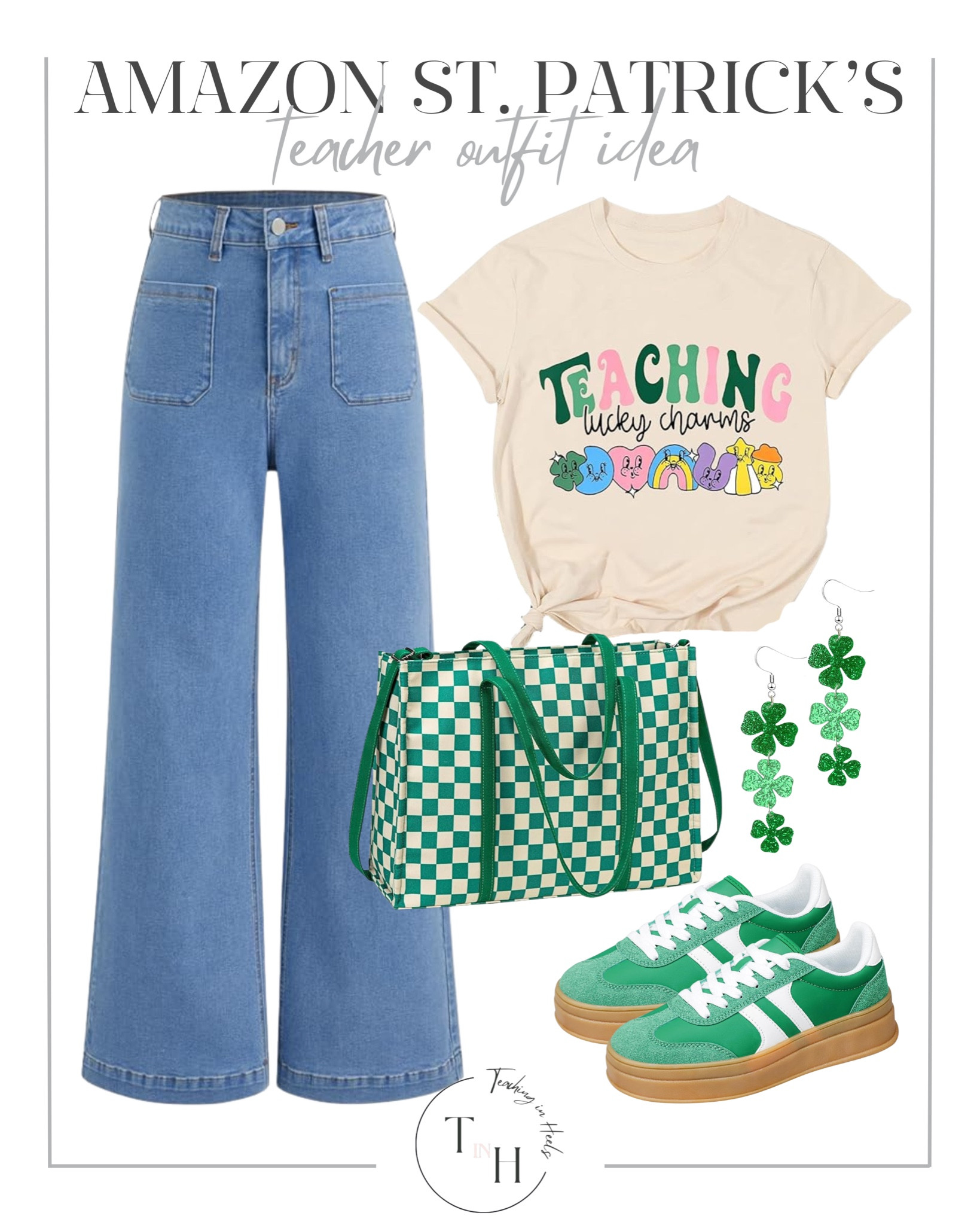 Amazon St. Patrick’s Day Teacher Outfit

casual green sweater outfit
chic shamrock graphic tee look
green blazer and jeans combo
neutral outfit with green accessories
St Patrick’s Day athleisure look
cute green cardigan outfit
white tee with green statement jacket
festive but casual weekend outfit
green sneakers with everyday basics

#LTKSaleAlert #LTKSeasonal #LTKootd