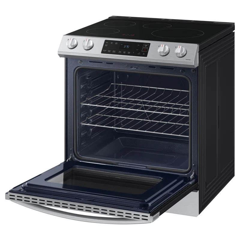 Samsung 6.3 cu. ft. Smart Rapid Heat Induction Slide-in Range | Wayfair North America