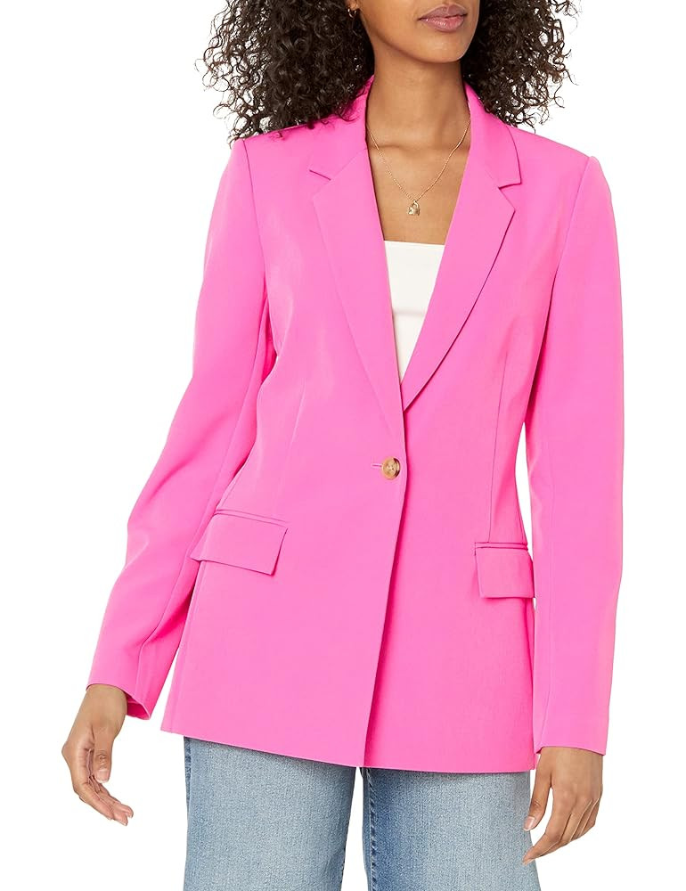 The Drop Women's Blake Long Blazer | Amazon (US)