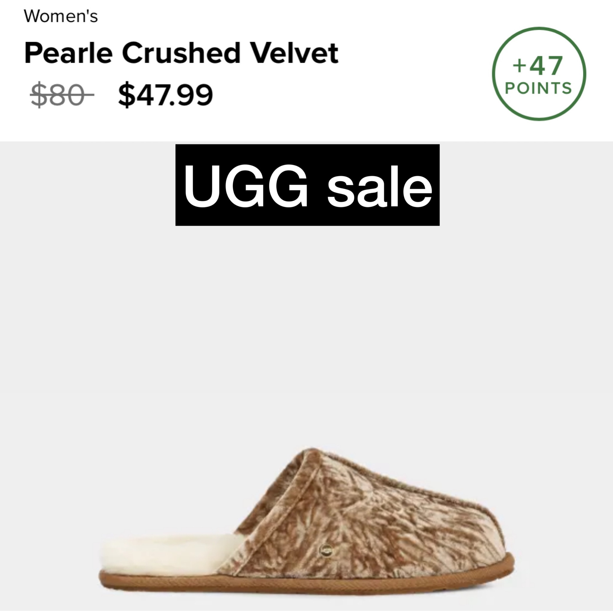 Crushed velvet outlet uggs