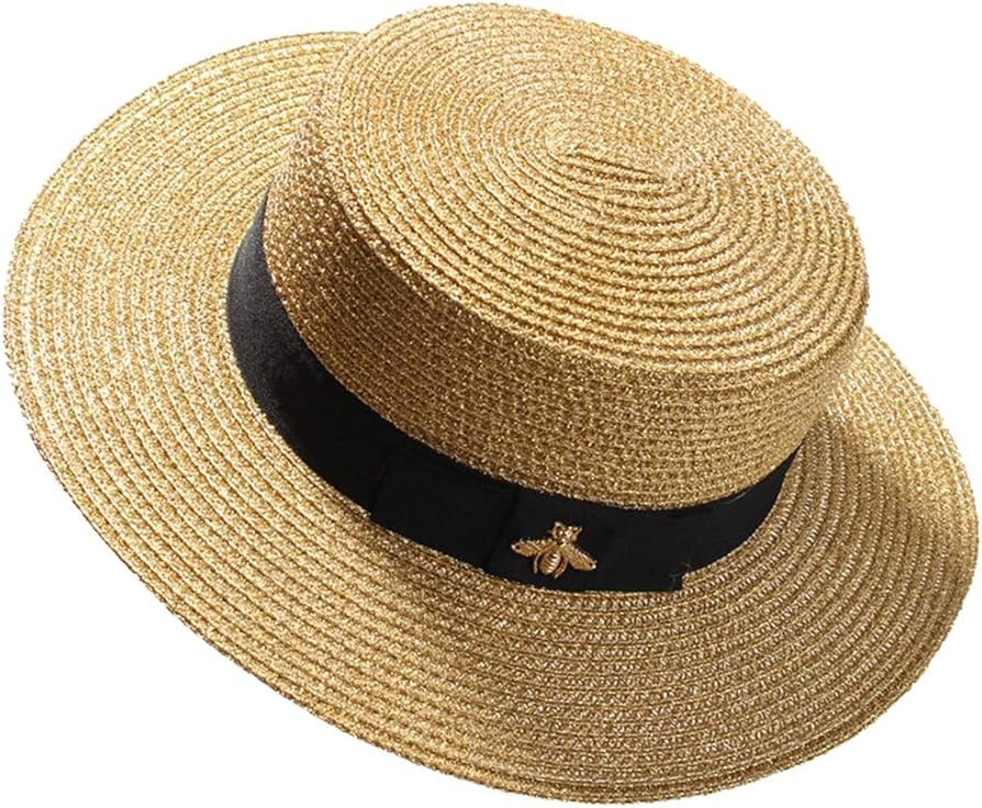 LTSWEET Strohhut Damen Outdoor Sommer Sonnenschutz Kreissäge Strohhut Beach Cap Soft Atmungsakti... | Amazon (DE)