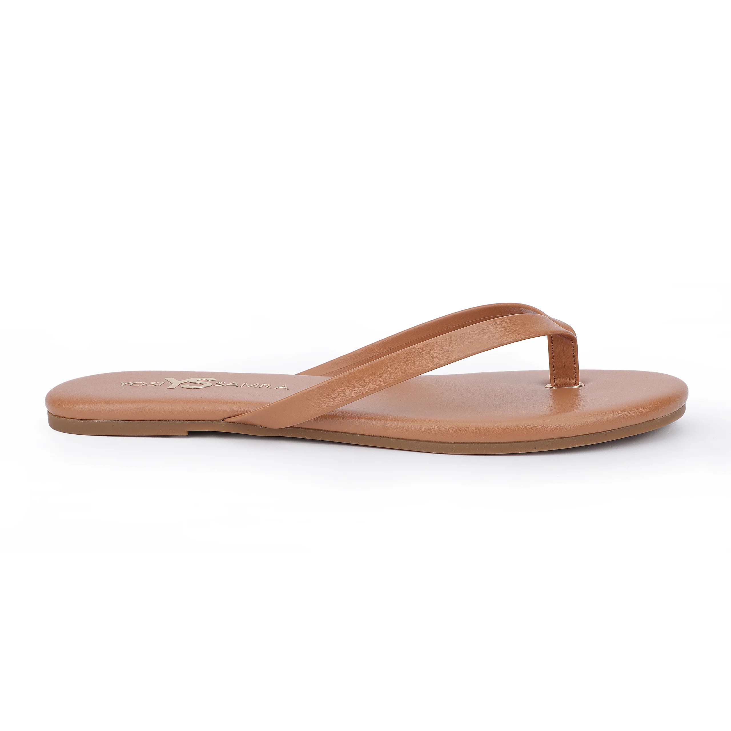 Rivington Flip Flop in Whiskey | Yosi Samra Inc.