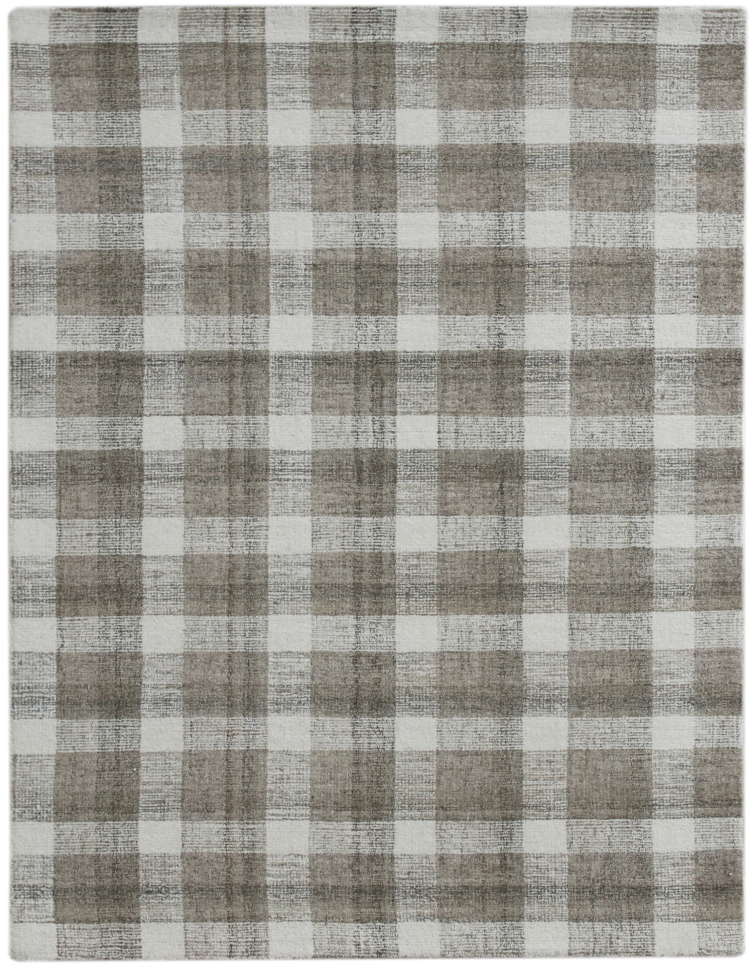 Ashleigh Handmade Hand Tufted Wool Beige Rug | Wayfair North America