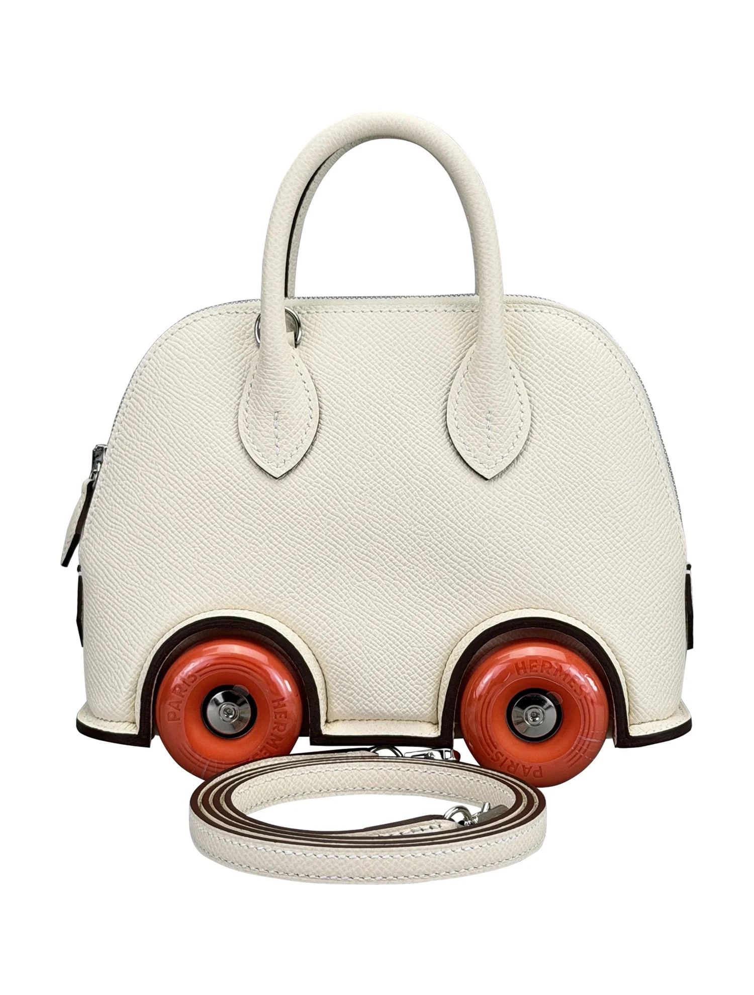 Hermès Epsom Leather Bolide on Wheels 2025 - White Handle Bags, Handbags - HER808969 | The RealR... | The RealReal