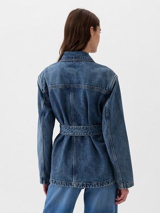 Belted Denim Shirt Jacket | Gap (US)