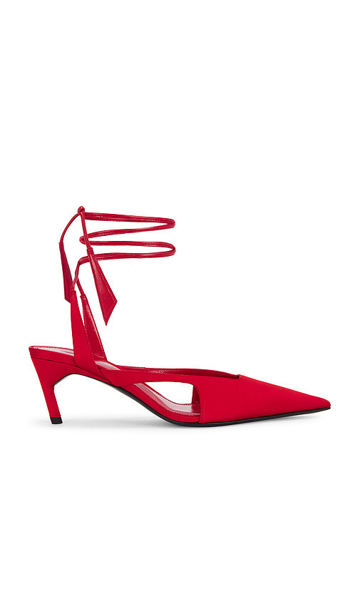 THE ATTICO ESCARPIN DIANE en Red. Taille 36.5. Also en 36, 37.5, 38, 38.5, 39, 39.5, 40, 41. | Revolve Clothing (Global)