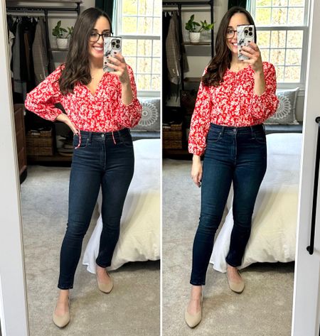 I’m trying to add some more color to my wardrobe for 2023… and I’m loving this viva red color and the print!😍 This floral tie neck blouse can be worn open as a v neck or closed for a more conservative look. ❤️ 30% off with code: TREAT. Petite sizes are not available, but the sleeve length is perfect IMO!  Wearing size XS. 

#LTKworkwear #LTKsalealert #LTKSeasonal