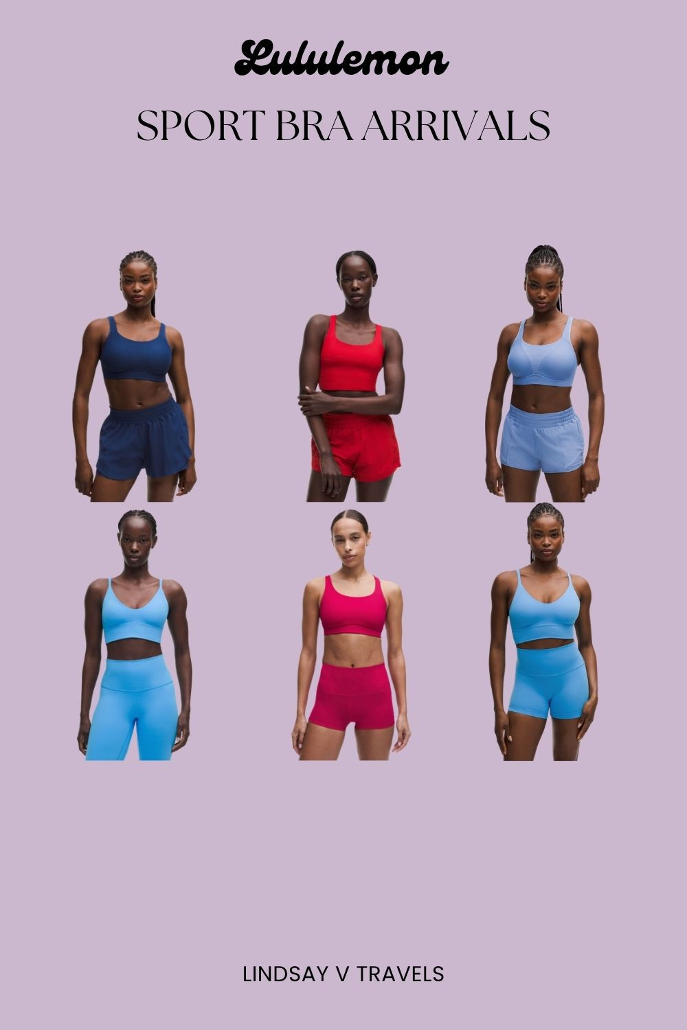 Shop the newest Lululemon sports bras including high-support workout bras, medium-impact training bras, and comfortable everyday athleisure styles. Perfect for Pilates outfits, gym workouts, running, hot girl walks, and travel athleisure looks. 

 #LTKActive #LTKSaleAlert #LTKTravel