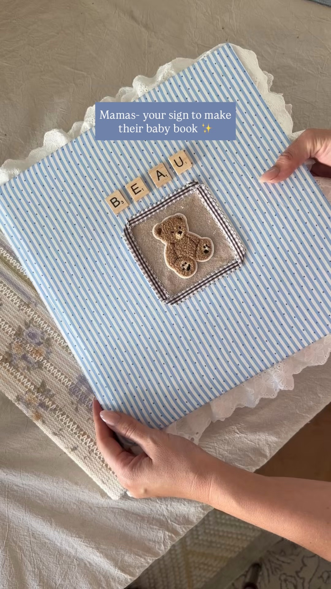 Mamas, this is your sign to make a baby book for your kids! There’s something so special about it being handmade ✨

#craftymom #diy

#LTKKids #LTKBaby #LTKmomlife