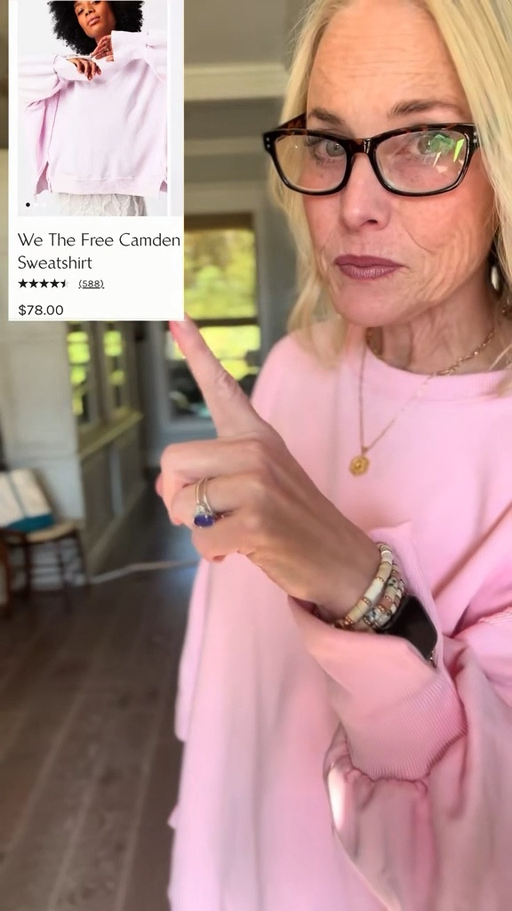 Can we take a moment for another incredible FP look for less from Amazon?

I sized up to a large in this Camden-inspired sweatshirt for a longer length. It's supposed to be oversized, so the roomier the better as far as I'm concerned. It has the same exposed seams, notched cuffs and hem. Great quality for a fraction of the cost of the original. It comes in a ton of colors, and for the price I felt like I could buy several to wear with different bottoms. Looks great with jeans, skirts, and leggings  

#LTKstyletip #LTKmidsize #LTKover40