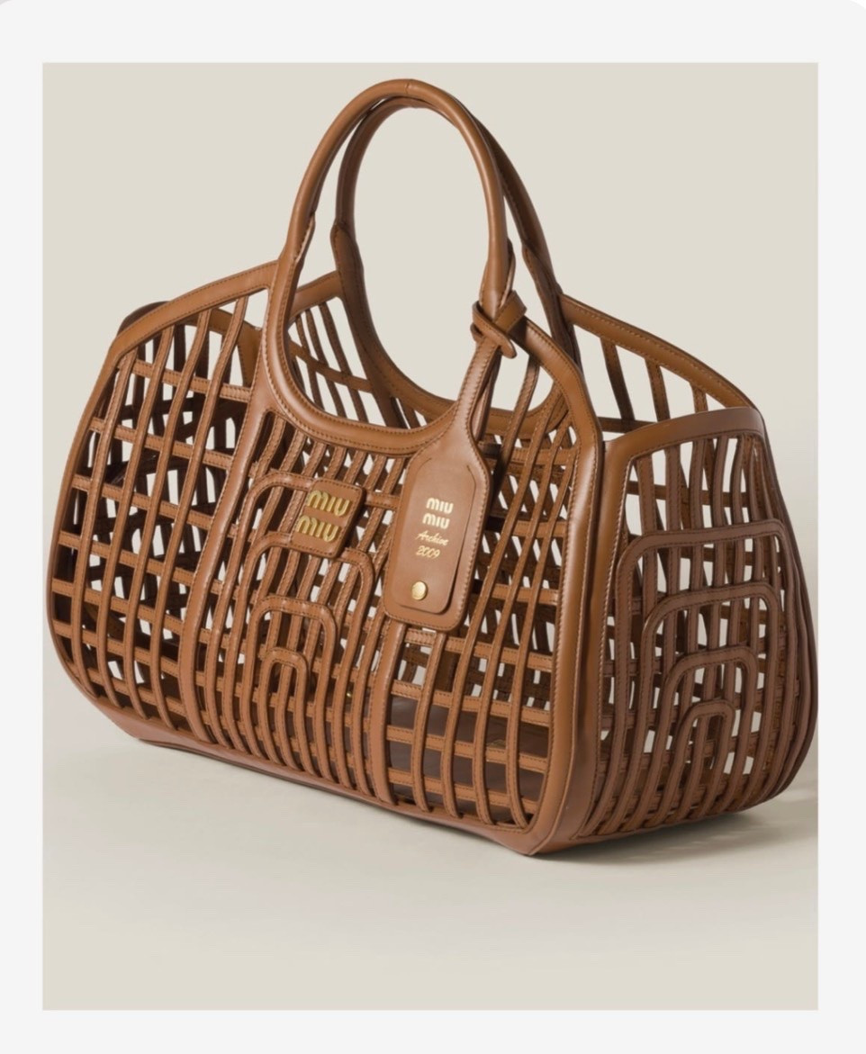 Miu Miu Leather basket

A refined woven motif defines the distinctive structure of this soft nappa leather basket that recalls summer inspirations and reflects the elegant sophistication of the Miu Miu collection

#LTKSeasonal #LTKTravel #LTKWorkwear