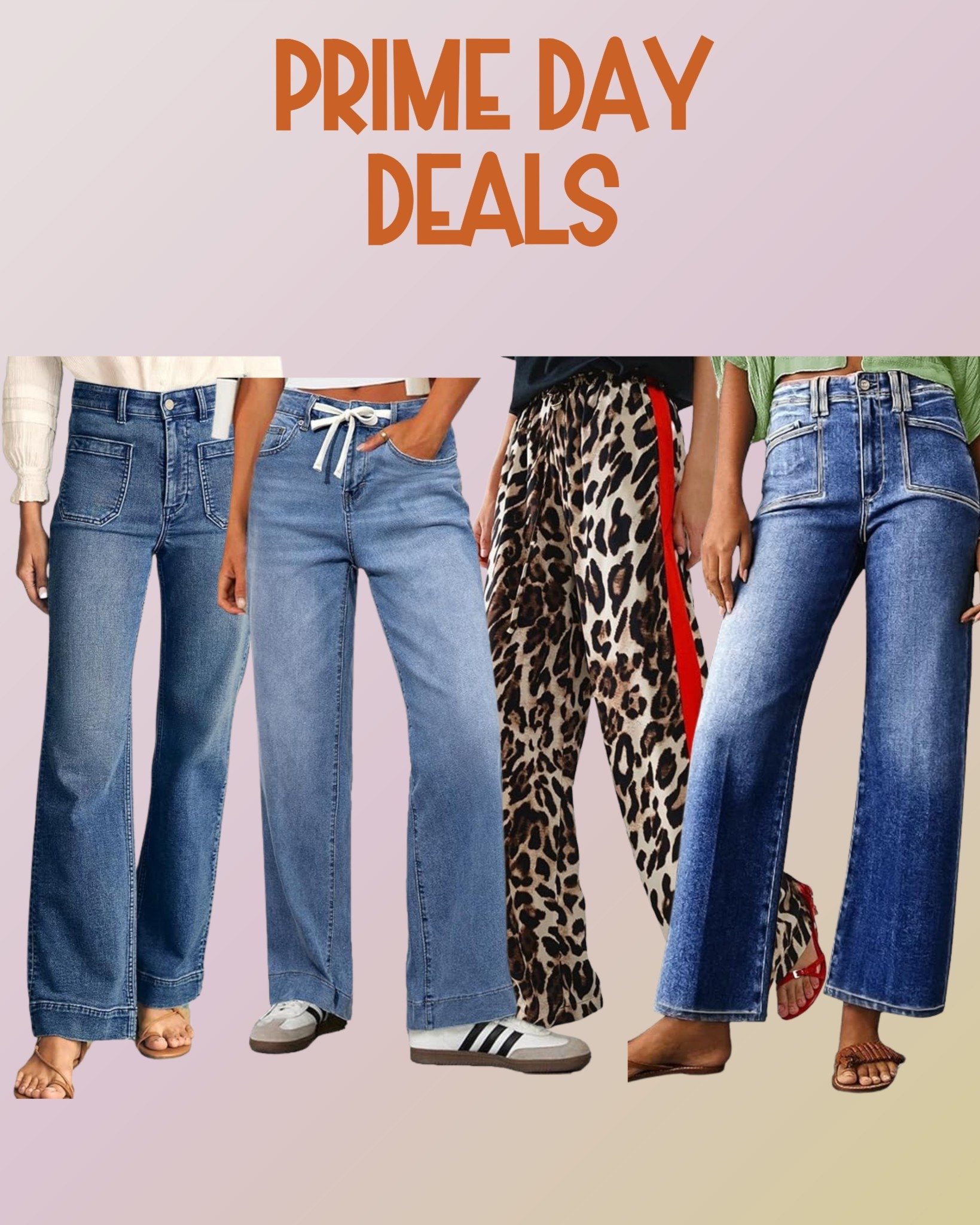 Denim & fun pants on sale during Prime Day!! 

#LTKSaleAlert #LTKStyleTip