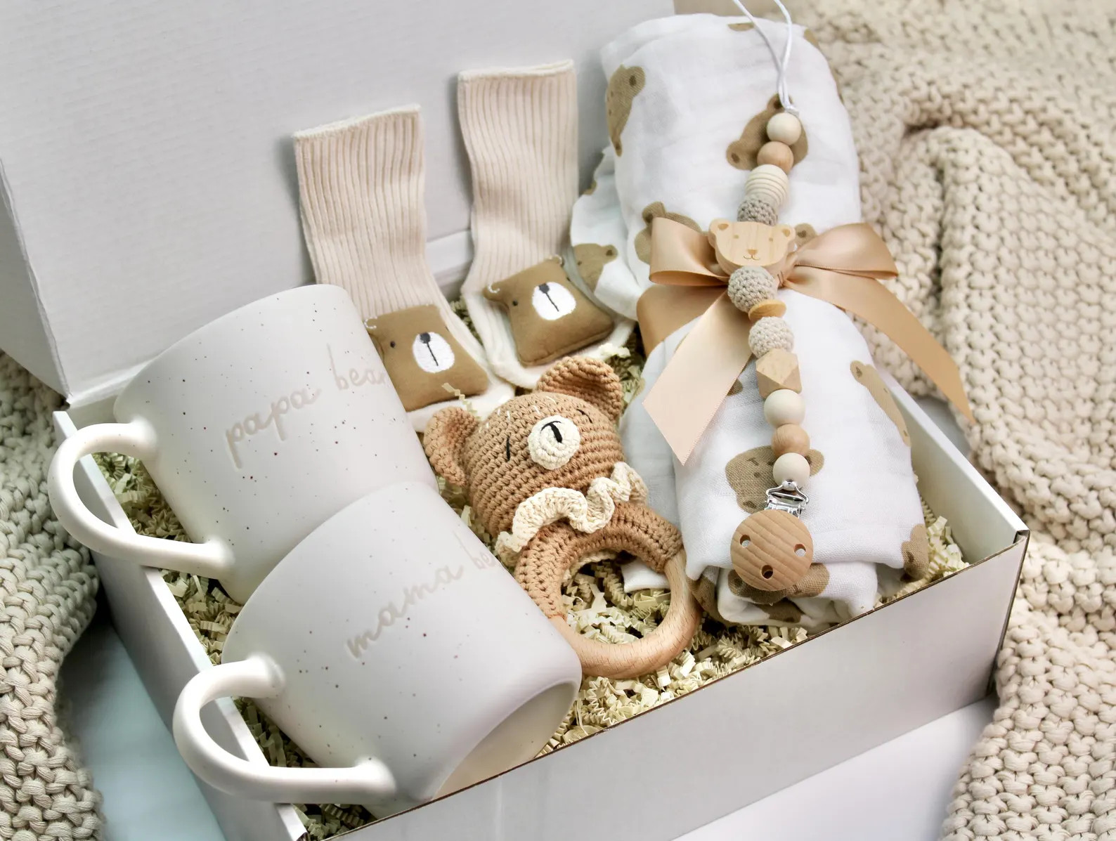 New Parents Gift Box, Baby Shower Gift, New Dad & Baby, New Baby Gift Basket, New Parent Care Pac... | Etsy (US)