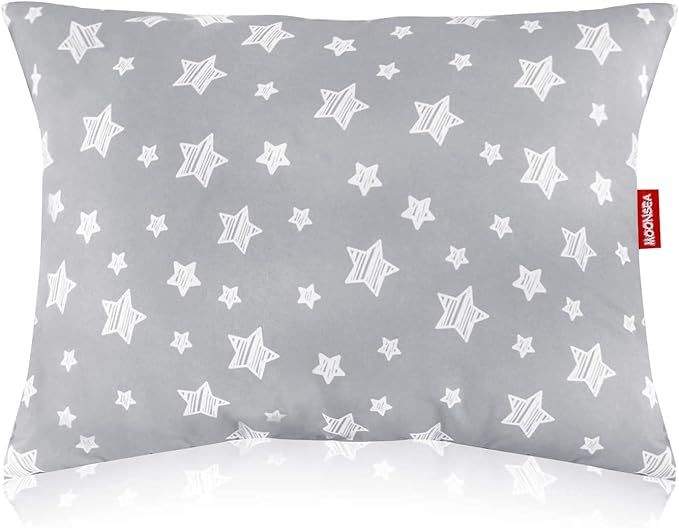 Print Toddler Pillow, Toddler Pillow for Sleeping, Ultra Soft Kids Pillows for Sleeping, 14 x 19 ... | Amazon (US)