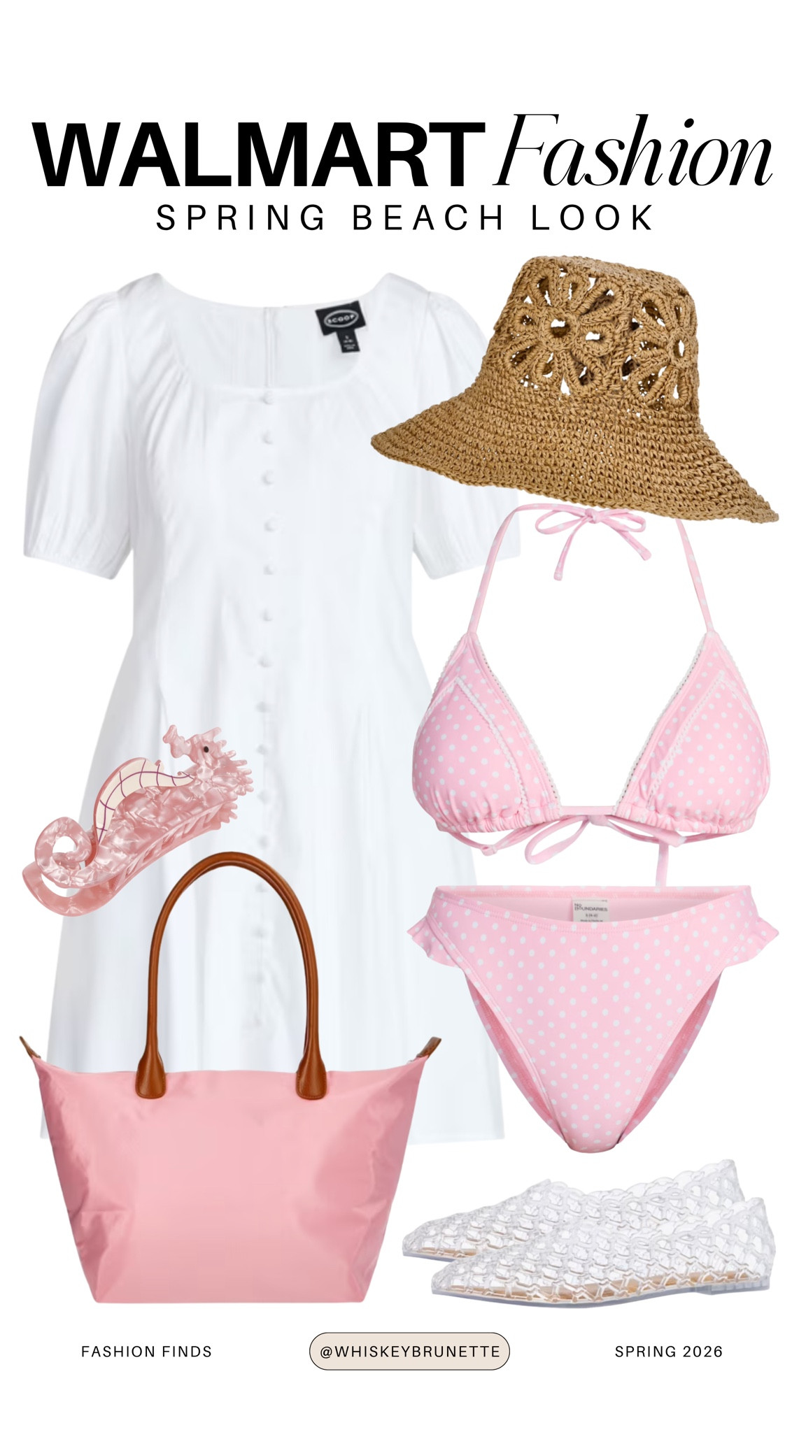 Walmart spring beach day look

lightweight beach outfit ideas
linen sets for coastal days
breezy coverup styles
denim shorts and tank combo
flowy maxi dress beach look
striped button down over bikini
casual sandals and tote pairing
crochet knit beachwear vibes
sun hat and oversized sunnies
effortless coastal casual style

#LTKSwim #LTKSaleAlert #LTKSeasonal