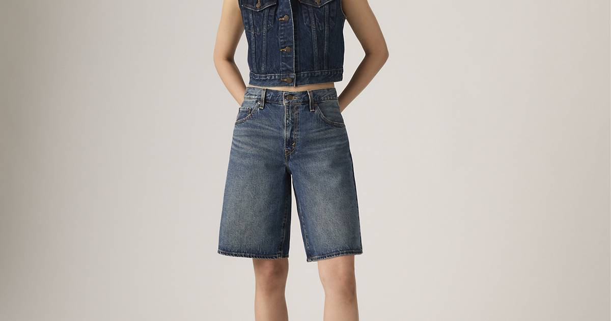 Baggy Dad Jorts - Dark Wash | Levi's\u00ae US | Levi's US