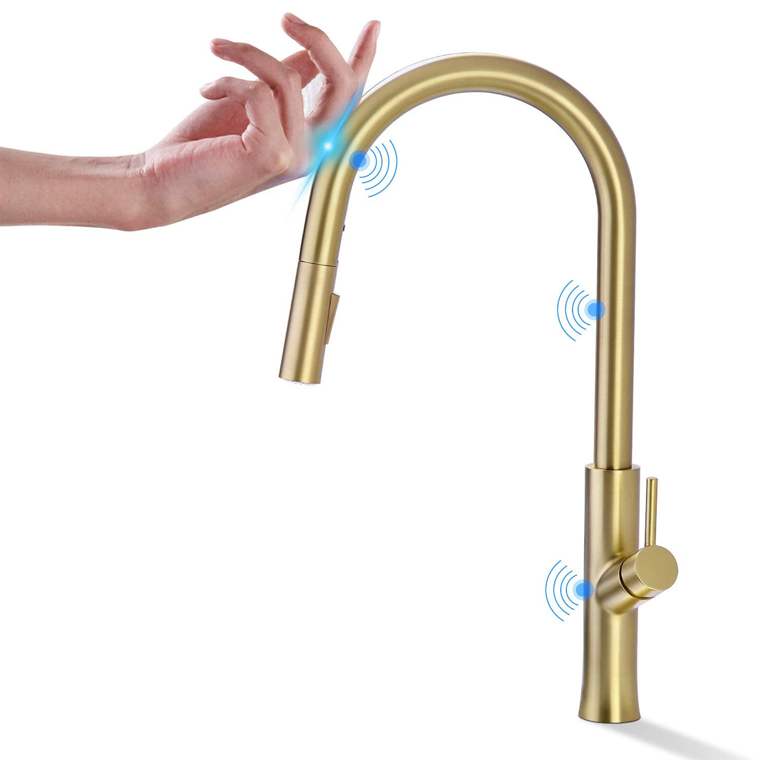 Brushed Brass Touch Faucet | Amazon (US)