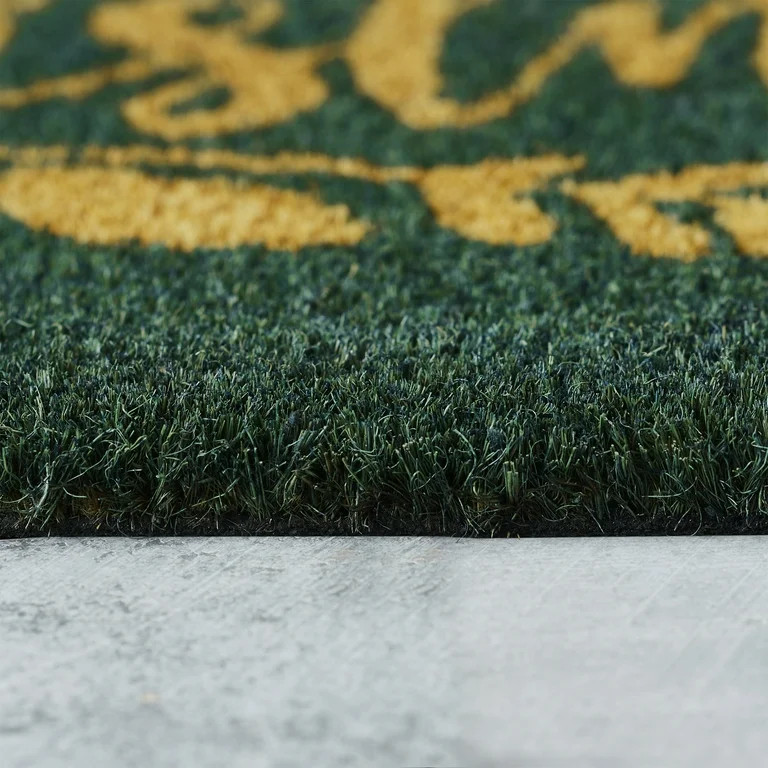 My Texas House Green Merry Christmas Outdoor Coir Mat, 18"x30" | Walmart (US)