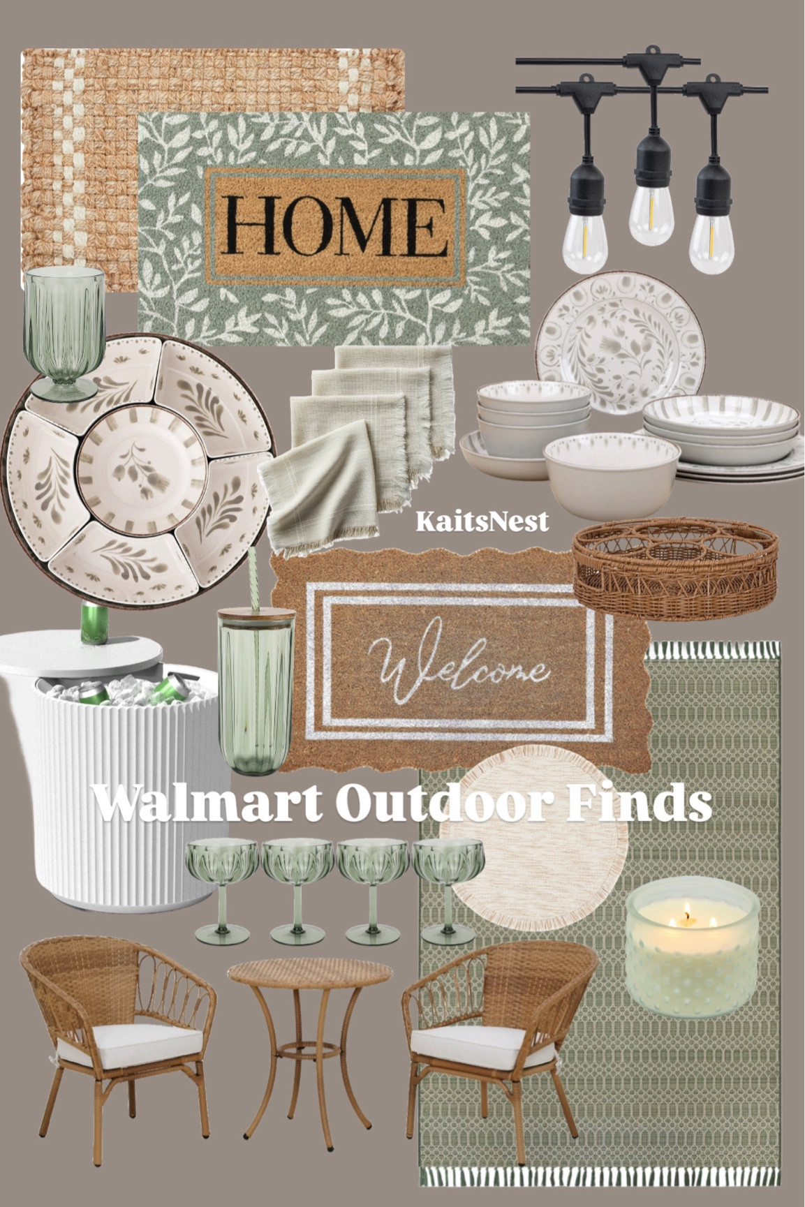 Walmart outdoor finds. Walmart finds. Outdoor dining. Summer finds. Outdoor rugs. Walmart home. Outdoor finds. 

#LTKFindsUnder100 #LTKSeasonal #LTKHome