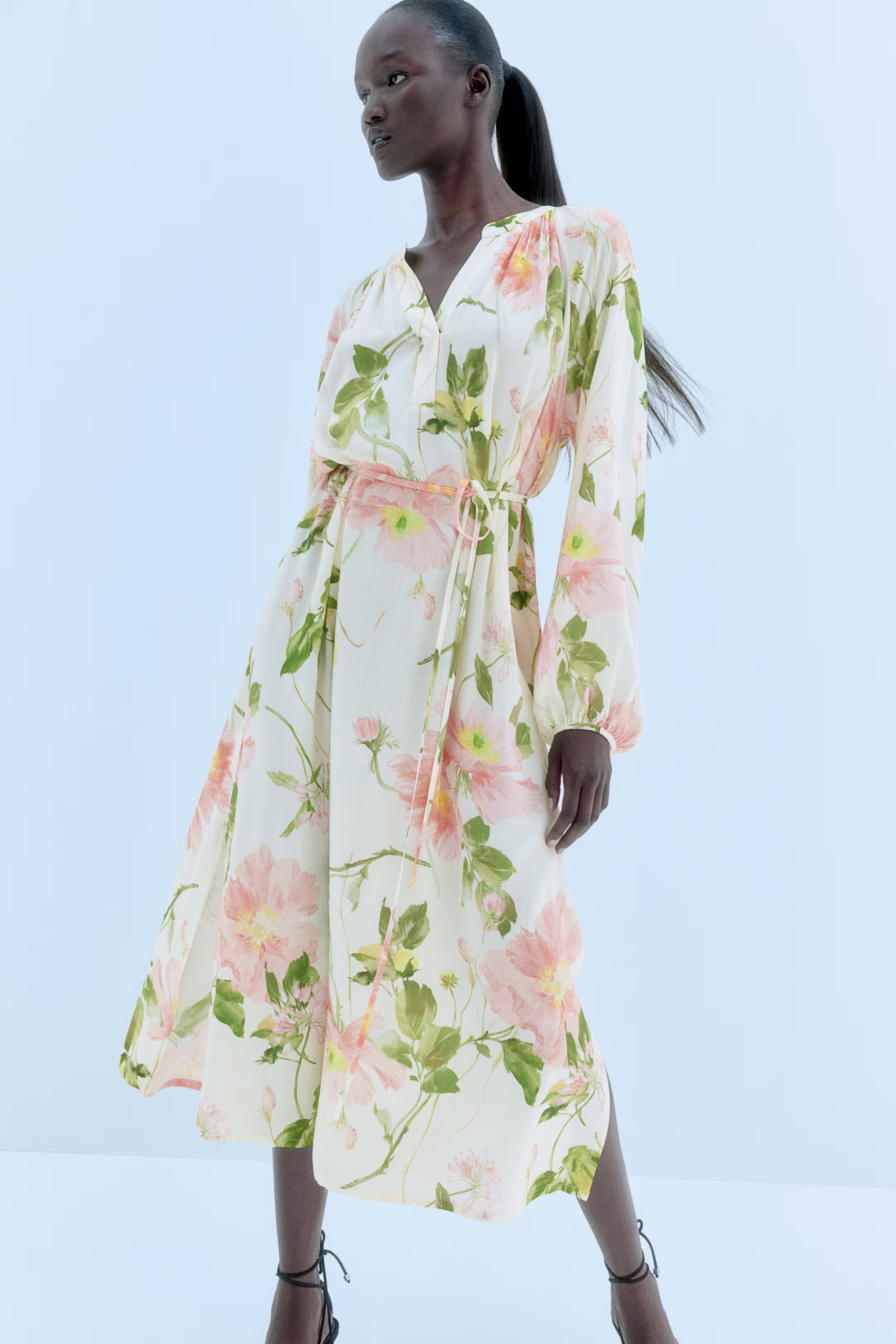 Balloon-sleeved Dress | H&M (US + CA)