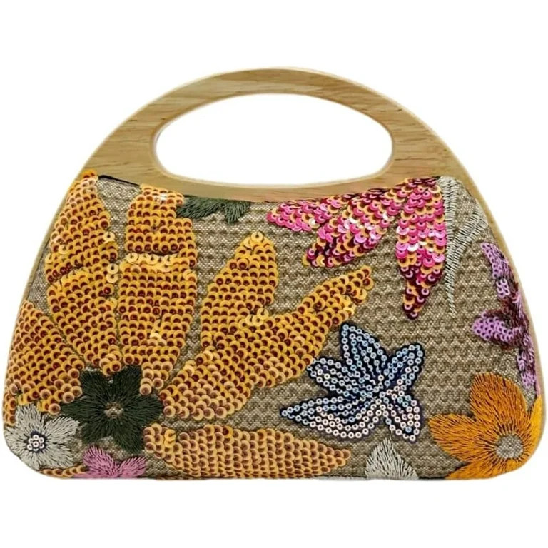 CAILDANL Straw Clutch Handbags Women Beach Crossbody Hand-woven Summer Purse Wallet Top handle Ev... | Walmart (US)