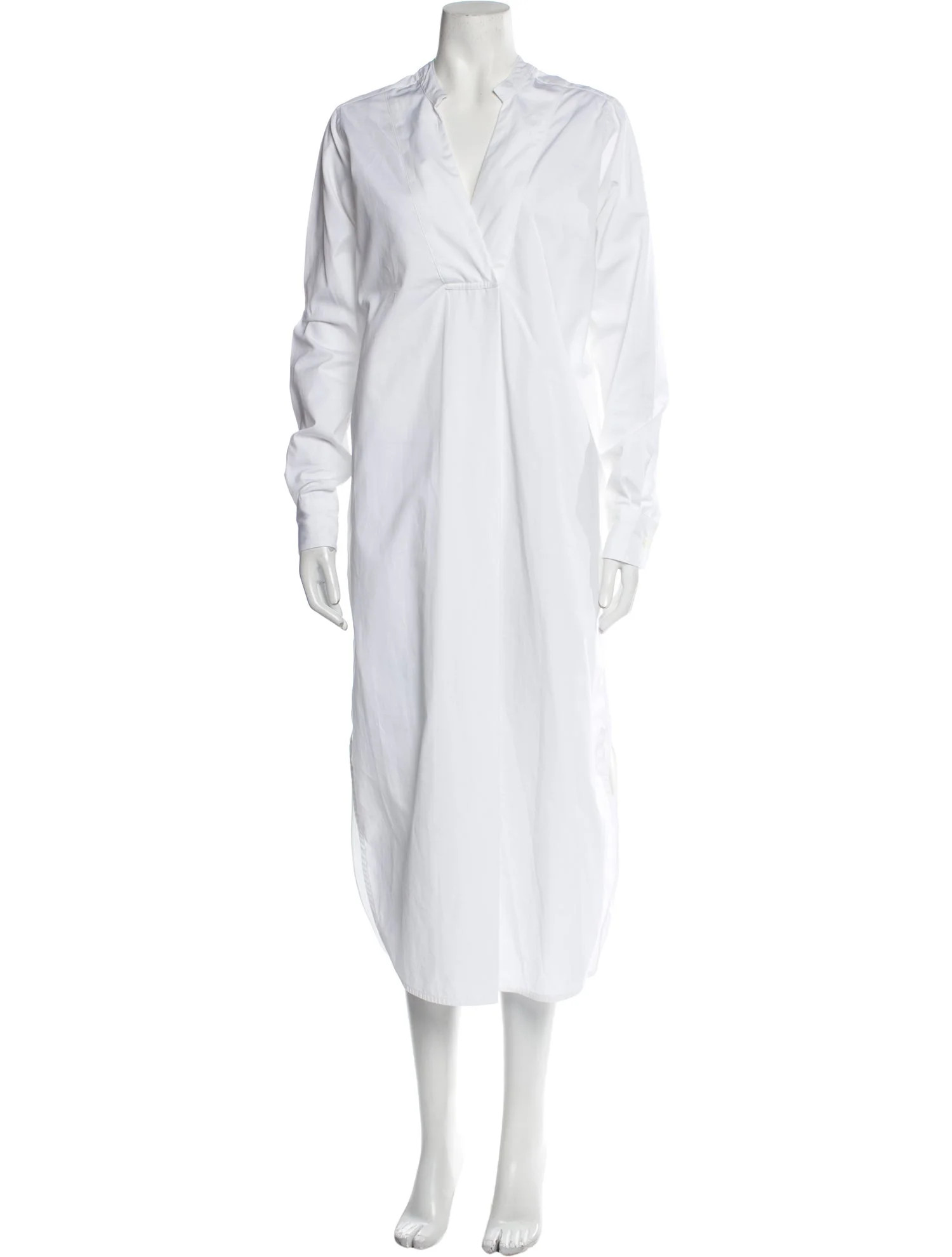 V-Neck Long Dress | The RealReal