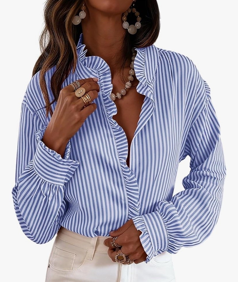 spring outfits 2026 - $20, looks like a pricier designer for much less; comes in more colors 
#amazon #designerdupe #under20 #springtop #ginghamtop #gingham #springoutfit #LTKSeasonal #LTKWorkwear #businesscasual 


#LTKU #LTKOver40 #LTKSaleAlert