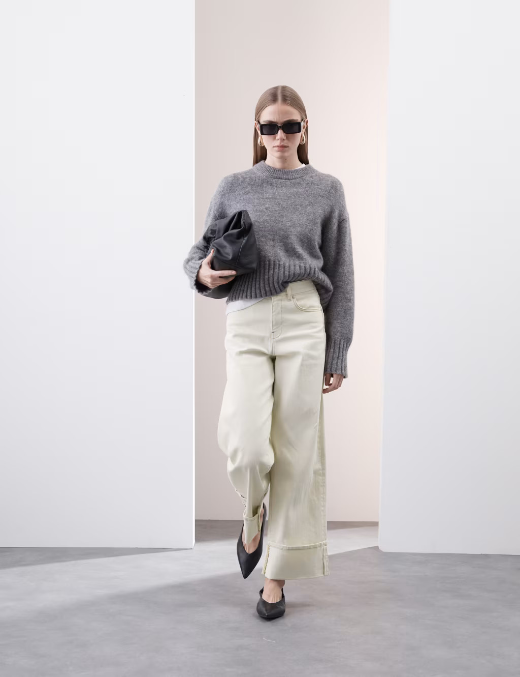 High Waisted Selvedge Wide Leg Jeans | Marks & Spencer (UK)